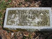 Ferris, Amanda (Simpson)